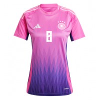 Camisa de Futebol Alemanha Toni Kroos #8 Equipamento Secundário Mulheres Europeu 2024 Manga Curta